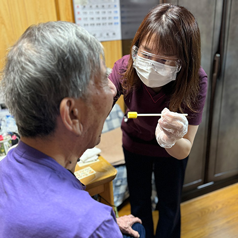 利用者さんとご家族のサポート