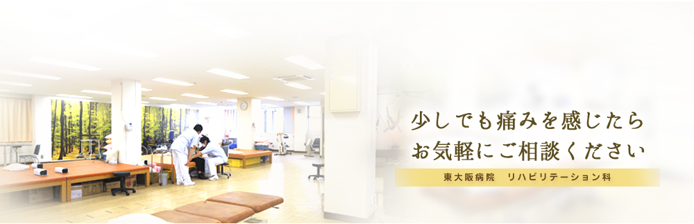 理学療法士 作業療法士 言語聴覚士 求人情報 リハビリテーション部 東大阪病院